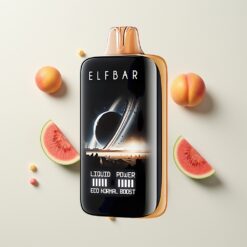 Nederlandse Groothandel Elf Bar MoonNight 40000 Puffs Mango Perzik Watermeloen USB-C