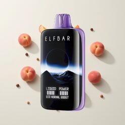 Nederlandse Groothandel Elf Bar MoonNight 40000 Puffs Perzik Bes USB-C
