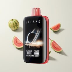 Nederlandse Groothandel Elf Bar MoonNight 40000 Watermeloen Cantaloupe Guava Mesh Coil USB-C