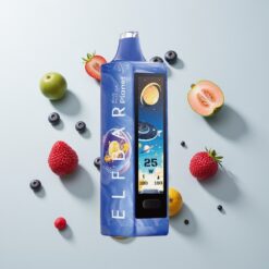 Nederlandse Groothandel Elf Bar Planet 25000 Puffs Blauwe Framboos IJs Mesh Oplaadbaar