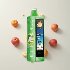 Nederlandse Groothandel Elf Bar Planet 25000 Puffs Dubbele Appel 18ml Mesh 800mAh