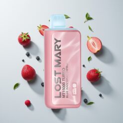 Nederlandse Groothandel Lost Mary MT15000 Dual Mesh Coil 15000 blauwe framboos drakenfruit